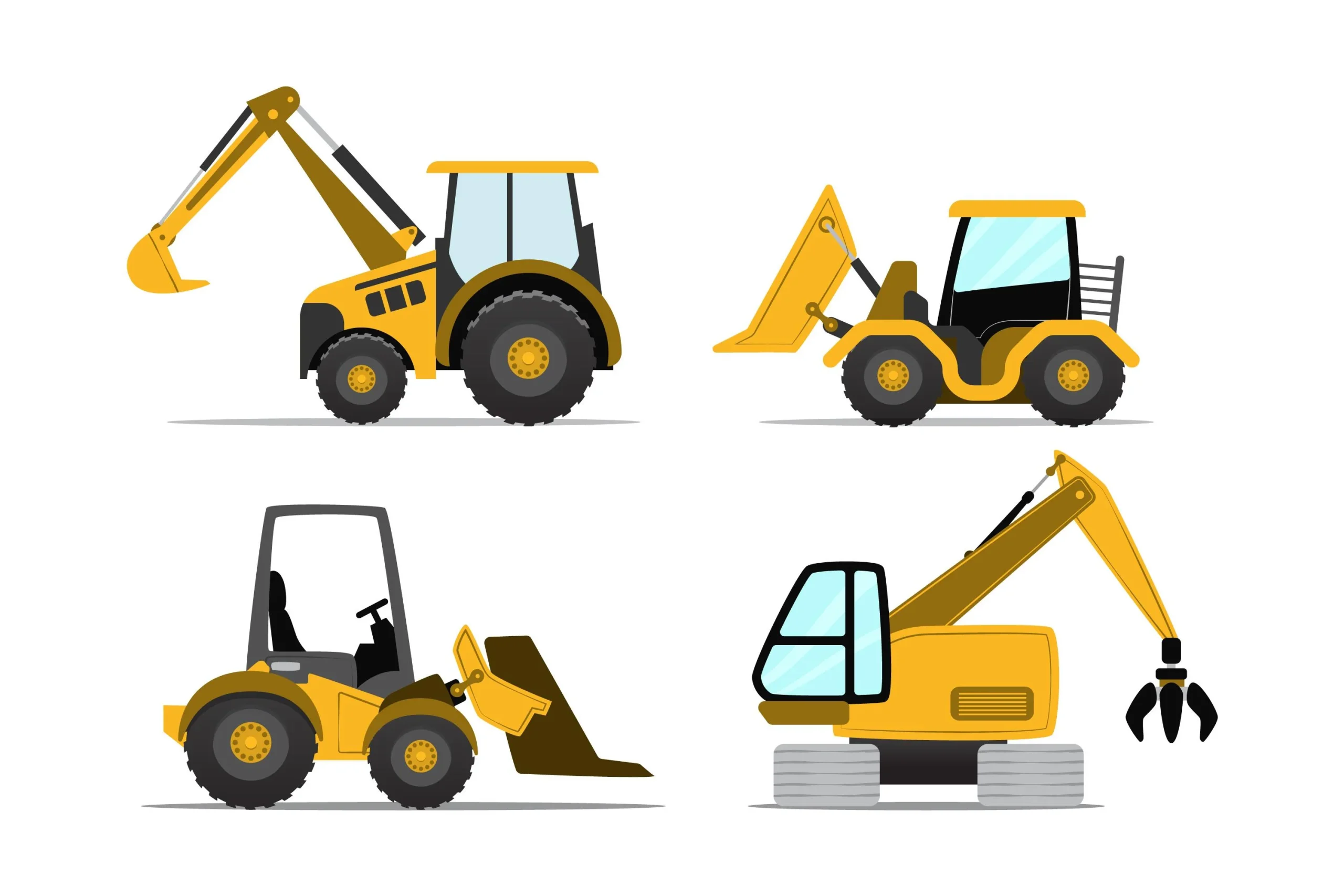 What Are the Key Differences Among Common Excavator Bucket Types