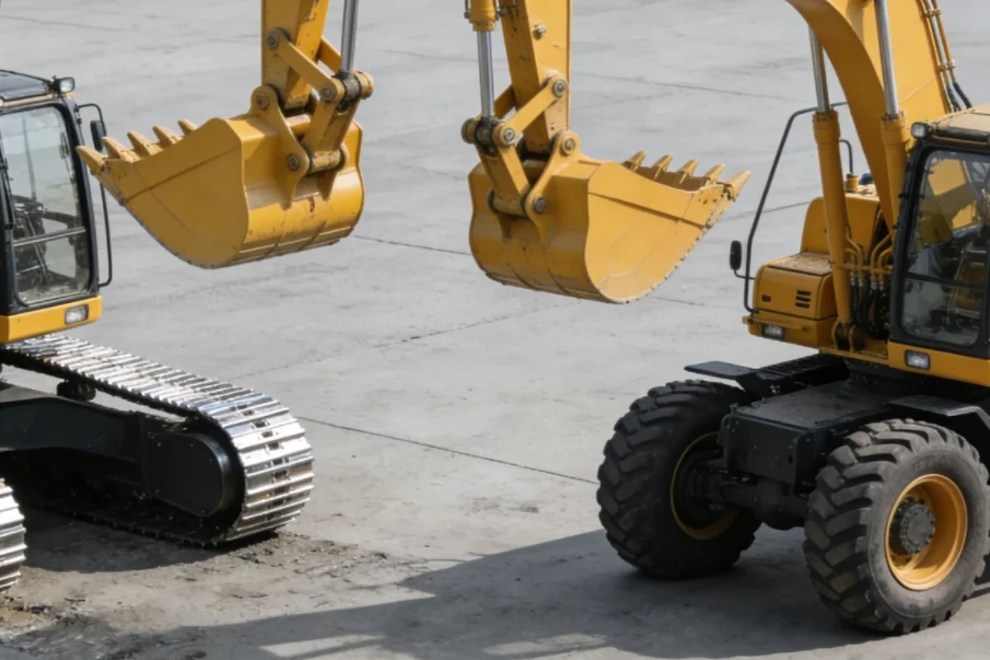 Tracked Excavators vs Wheeled: Pros, Cons, and Key Differences