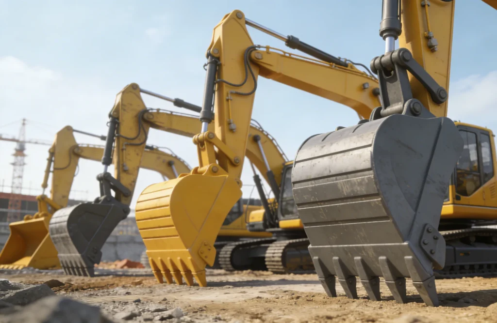 The Complete Guide to 10 Different Types of Excavator Buckets and Their Applications