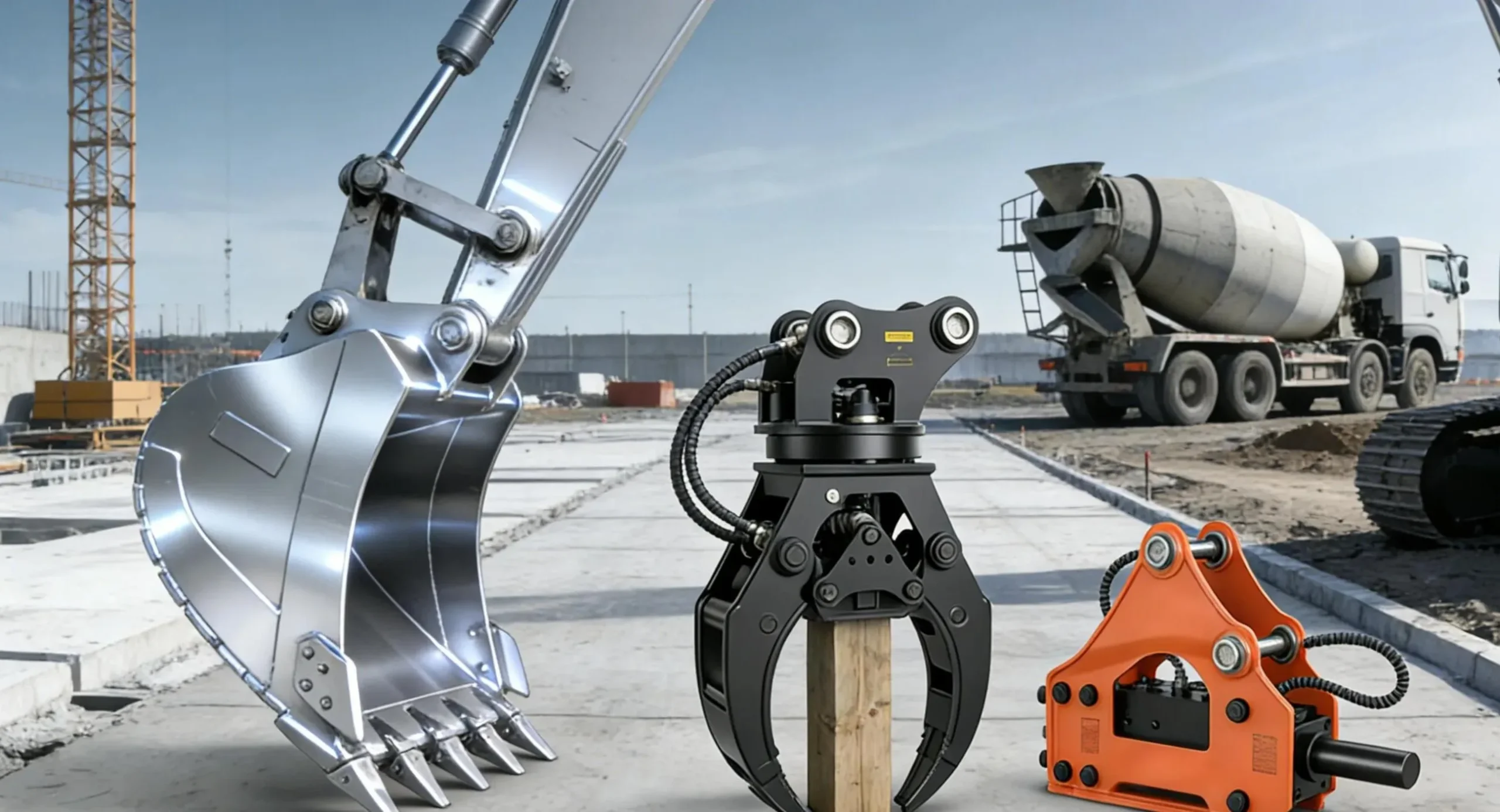 Which Excavator Attachments Do You Need to Maximize Your Site Productivity