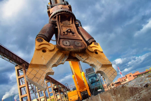 hydraulic shears excavator dismantling