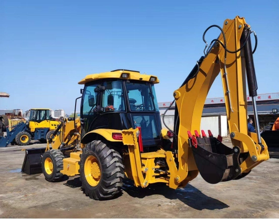 RZ388 8.2Ton 4WD Side-Shift Backhoe Loader