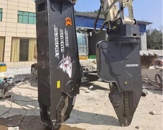 excavator-mounted-demolition-shear